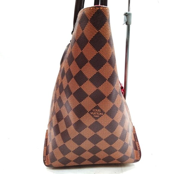 100% Authentic Louis Vuitton Kaisatoto PM Browns Damier Tote Bag #01295 - Picture 3 of 16